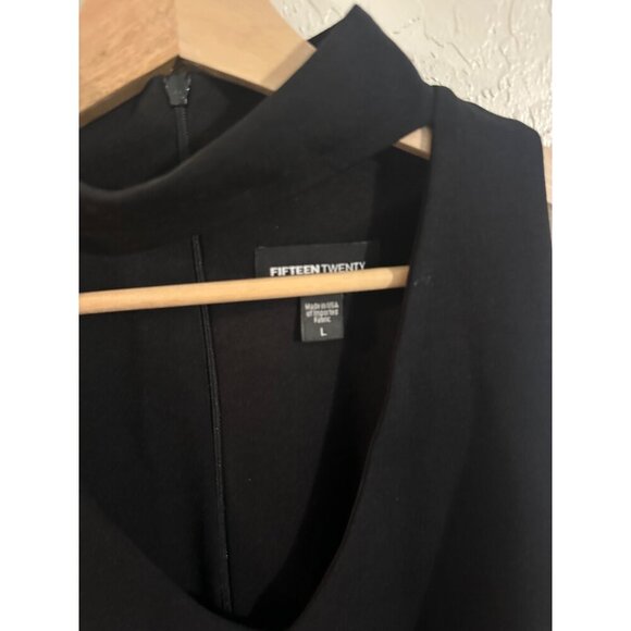 Fifteen Twenty Black Cutout Mini Dress - Picture 6 of 9